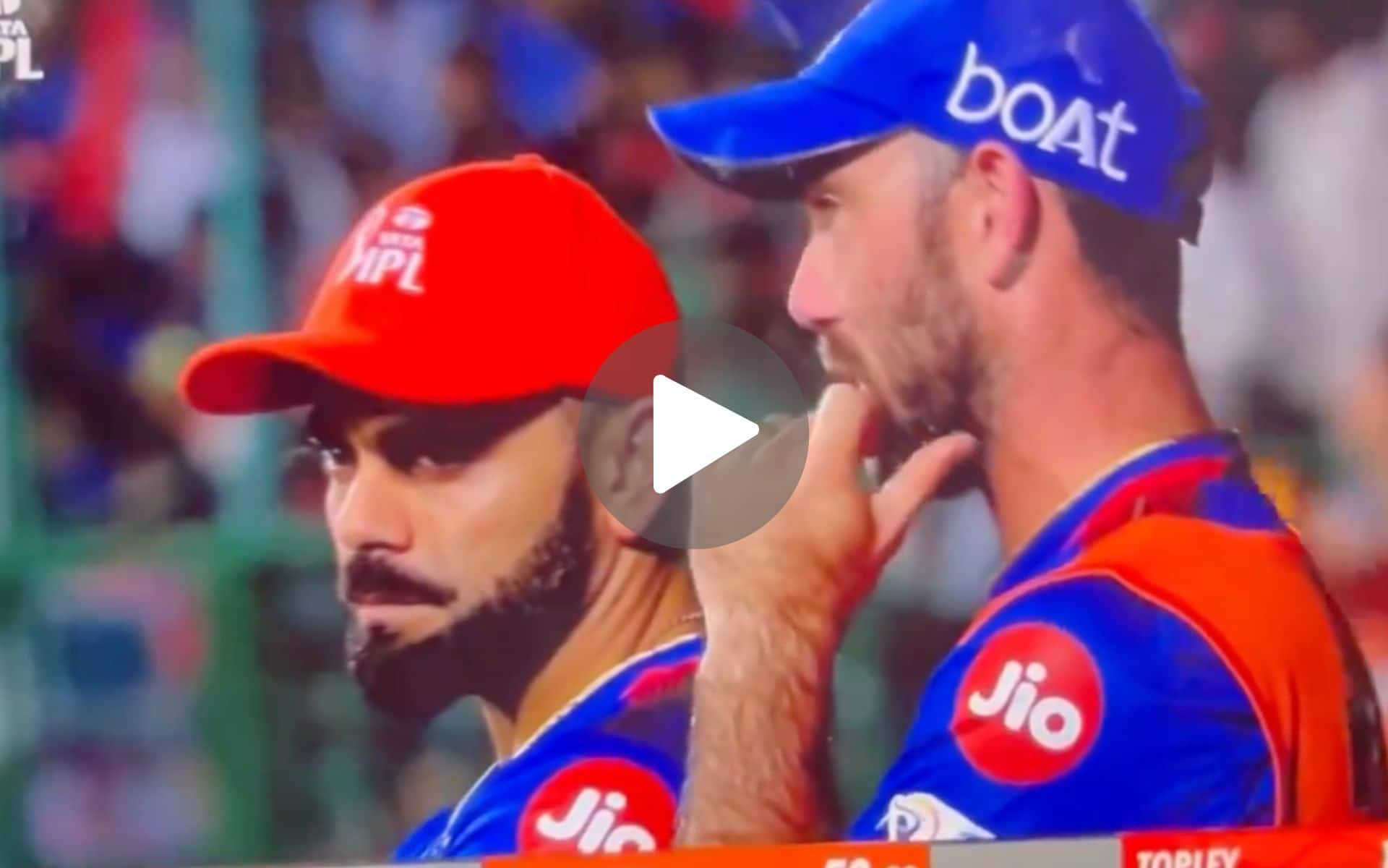 [Watch] Tensed Kohli Visibly 'Teary' As Klassen Slaps Topley With A Six To Complete 50 